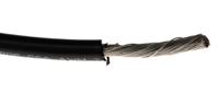 3081-bk005 Alpha Wire Hook-up Wire PVC Series Black 5.2 mm² Hook Up Wire, 10 AWG, 105/0.25 mm, 100ft, PVC Insulation, 3081 BK005