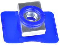 15804u Unistrut Channel Nut, M10 x 41mm, Nut Base Dimensions 45 x 34mm, Zinc Plated Steel, 0.03g