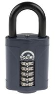cp60 Squire Combination Weatherproof Die Cast Alloy Combination Padlock, 10mm Shackle, 60mm Body
