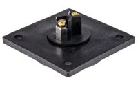 px0764p Bulgin Circular Connector, 2 Contacts, Flange, Standard Connector, Plug, Male, IP68, Standard Buccaneer Series