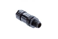msap-03bmma-sl8001 Amphenol Industrial Industrial Circular Connector, 3 Contacts, Threaded, M12 Connector, Plug, Male, IP68, M Series