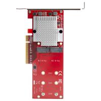 pex8m2e2 StarTech.com 2 port M.2 SSD Adapter Card