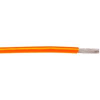 28427-or005 Alpha Wire Hook-up Wire TEFLON Series Orange 0.09 mm² Hook Up Wire, 28 AWG, 13332, 30.5m, PTFE Insulation, 2842/7 OR005