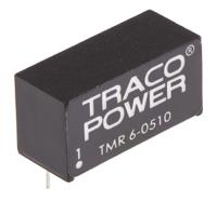 tmr-6-0510 TRACOPOWER TMR 6 DC-DC Converter, 3.3V dc/ 1.3A Output, 4.5 → 9 V dc Input, 6W, Through Hole, +70°C Max Temp
