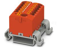 3273224 Phoenix Contact Distribution Block, 13 Way, 4mm², 24A, 690 V, Blue