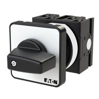 207398-t0-2-8900e Eaton, 3P 2 Position 90° On-Off Cam Switch, 690 V, 20A, Knob Actuator