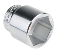 s30h Facom 1/2 in Drive 30mm Standard Socket, 6 point, 44 mm Overall Length