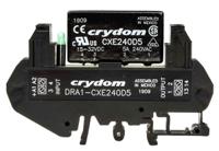 dra1-cxe240d5 Sensata Crydom DRA1-CX Series Solid State Interface Relay, 32 V dc Control, 5 A rms Load, DIN Rail Mount