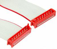 2205066-3 TE Connectivity Micro-MaTch Series Flat Ribbon Cable, 16-Way, 1.27mm Pitch, 200.5mm Length, Micro-MaTch IDC to
