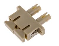 536-7695 RS PRO ST to SC Multimode Duplex Fibre Optic Adapter