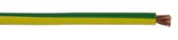 175-7468 Staubli Green/Yellow 4 mm² Hook Up Wire, 1036/0.07 mm, 10m, PVC Insulation