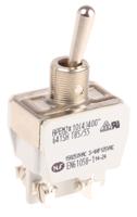 641sh APEM Toggle Switch, Panel Mount, On-Off, SPST, Screw Terminal