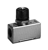 as4000-02 SMC AS Series Threaded Speed Controller, Rc 1/4 Inlet Port x Rc 1/4 Outlet Port
