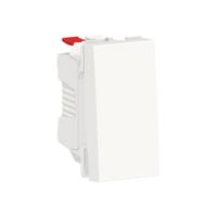nu310318f Schneider Electric White Rocker Switch, 2 Way, NU3