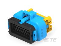 2371884-5 TE Connectivity, 2371, AMPSEAL Female 23 Way Housing For Female Terminals for use with Automotive Connectors