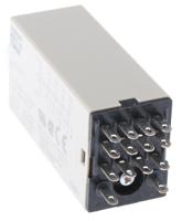 h3y-4-dc24-5m Omron H3Y-4 Series DIN Rail, Surface Mount Timer Relay, 24V dc, 4-Contact, 0.2 → 5min, 1-Function, 4PDT