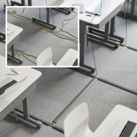 137-636 RS PRO 9m Grey Cable Cover