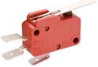 10061401 Marquardt Hinge Lever Micro Switch, Tab Terminal, 10 A @ 250 V ac, SP-CO