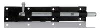 254-9980 RS PRO Steel Black Powder Coating Door Bolt