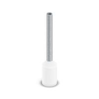 2100112 Phoenix Contact, 75-12 WH - Ferrule, AI-GB 0 Insulated Bootlace Ferrule, 12mm Pin Length, 1.3mm Pin Diameter, White