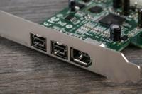 pex1394b3 StarTech.com 3 Port PCIe Firewire Card