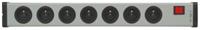 0201x02072301 Bodo Ehmann Type E - French 7 Gang Power Distribution Unit, 1.5m Cable, 16A, 250 V