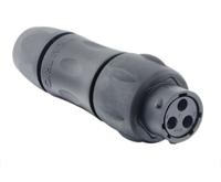 utsx1jc103s Souriau Sunbank by Eaton Circular Connector, 3 Contacts, Cable, Standard Connector, Socket, Female, IP68, IP69K, UTSX