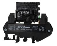 dra1-spf240d25 Sensata Crydom DRA1 SPF Series Solid State Interface Relay, 15 V dc Control, 10 A rms Load, DIN Rail Mount