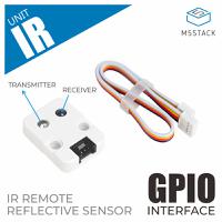 u002 M5Stack Mini Infrared Unit Infrared Sensor Sensor Board for Infrared Emitter, Infrared Receiver M5 Core