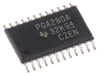 pga280aipw PGA280AIPW Texas Instruments, Instrumentation Amplifier, 250μV Offset 6MHz, R-RI/O, 40 V, 24-Pin TSSOP