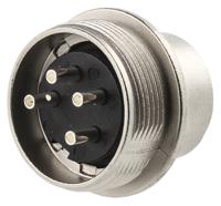 t3302-000-rs Amphenol Industrial, signalmate C091 4 Pole M16 Din Plug, 5.0A, 300 V IP40, Screw On, Panel Mount