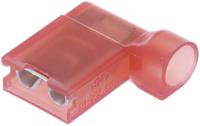 2-520129-2 TE Connectivity Ultra-Fast .250 Red Insulated Female Spade Connector, Flag Terminal, 6.35 x 0.81mm Tab Size, 0.3mm² to