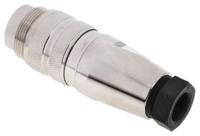 c09131h0051002 Amphenol Industrial, C 091 D 5 Pole M16 Din Plug, 5A, 300 V ac/dc IP67, Screw On, Male, Cable Mount