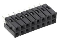 251-8238 RS PRO Straight Through Hole Mount PCB Socket, 16-Contact, 2-Row, 2.54mm Pitch, Solder Termination