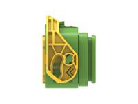 2366494-3 TE Connectivity, 2366494 Connector Housing Receptacle Green Cable Mount 48 Way, Cable Termination