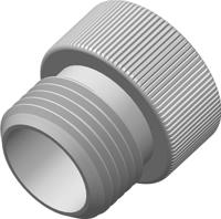 208-0605 RS PRO Female Circular Connector Dust Cap, Shell Size M12 IP67 Rated, with Black Finish, Nylon 66