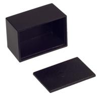 192-0750 RS PRO Black ABS Enclosure, IP52, Black Lid, 32 x 22 x 17.2mm