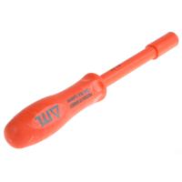 911-1506 ITL Insulated Tools Ltd Hexagon Nut Driver, 1BA Tip, VDE/1000V, 105 mm Blade, 265 mm Overall