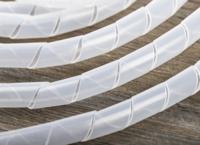 227-980 RS PRO Spiral Wrap, I.D 9mm, 32mm Polyethylene