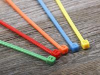 233-540 RS PRO Cable Tie, 203mm x 2.5 mm, Assorted Nylon, Pk-250