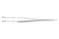 32bsa Weller 115 mm, Stainless Steel, Rounded, Tweezers