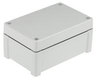 ta-191209-enclosure Fibox TEMPO Series Grey ABS Enclosure, IP65, Grey Lid, 187.2 x 122.2 x 89.9mm