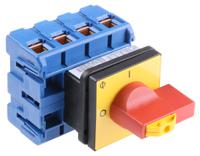 kg100t204gba007e Kraus & Naimer 4P Pole Panel Mount Isolator Switch - 100A Maximum Current, 37kW Power Rating, IP65