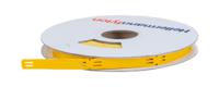 556-20064-tiptag11x65ye-po-ye HellermannTyton TIPTAG Yellow Cable Labels, 65mm Width, 11mm Height, 190 Qty