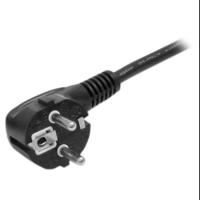 pxt101eur StarTech.com Right Angle CEE 7/7 Plug to Straight IEC C13 Socket Power Cord, 2m