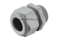 19000005196 HARTING Cable Gland, Han CGM-P Series Thread Size M32, For Use With Connectors