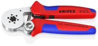 97-55-14 Knipex 97 Hand Ratcheting Crimp Tool for Bootlace Ferrule, 0,08 → 16mm² Wire