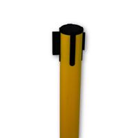 221-7881 RS PRO Yellow/Black PVC Retractable Barrier, 3m, Yellow/Black Tape