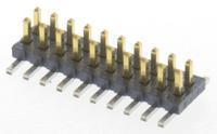 fts-110-02-l-dv Samtec FTS Series Straight Surface Pin Header, 20 Contact(s), 1.27 mm Pitch, 2 Row, Unshrouded