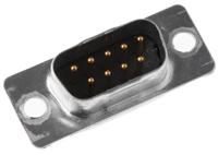 121073-2200-d ITT Cannon Original D 9 Way Through Hole D-sub Connector Plug, 2.74mm Pitch